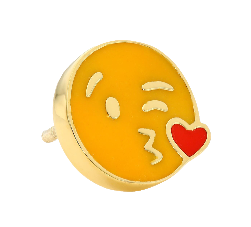 Kiss Emoji Earring from Saks Fifth Avenue 